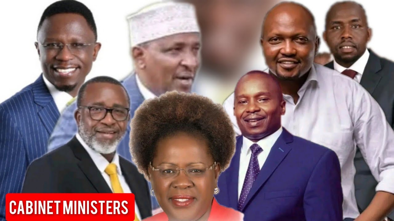 WILLIAM RUTO NAMES HIS FULL SEE THE NEW FULL LIST OF