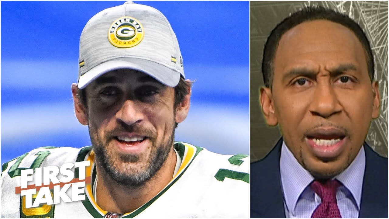 Stephen A.'s fiery reaction to Aaron Rodgers wanting out of Green Bay | First Take