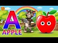 Phonics Song 2 with TWO Words in 3D - A For Airplane - ABC Alphabet Songs with Sounds for Children