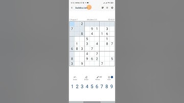 Daily Challenge (7 August 2022) - Game play sudoku