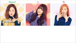 Morning Star Lovelyz (Kei, Jin & Babysoul) Lyrics [ENG+ROM]
