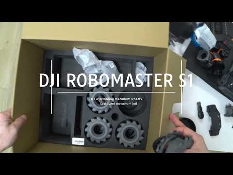 DJI Robomaster S1 Unboxing & Assembling / Kompletní Stavba 1:1