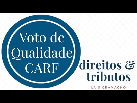 Vídeo: Como funciona o voto de qualidade?