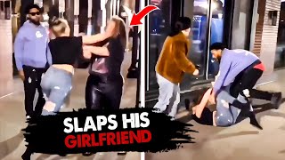 Karen Gets KNOCKED OUT COLD After POWER SLAP!!..