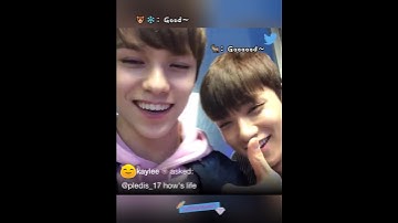 when someone asked vernon and joshua "how