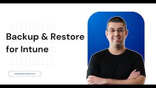 Intune Backup & Restore with TenuVault TUI screenshot 1