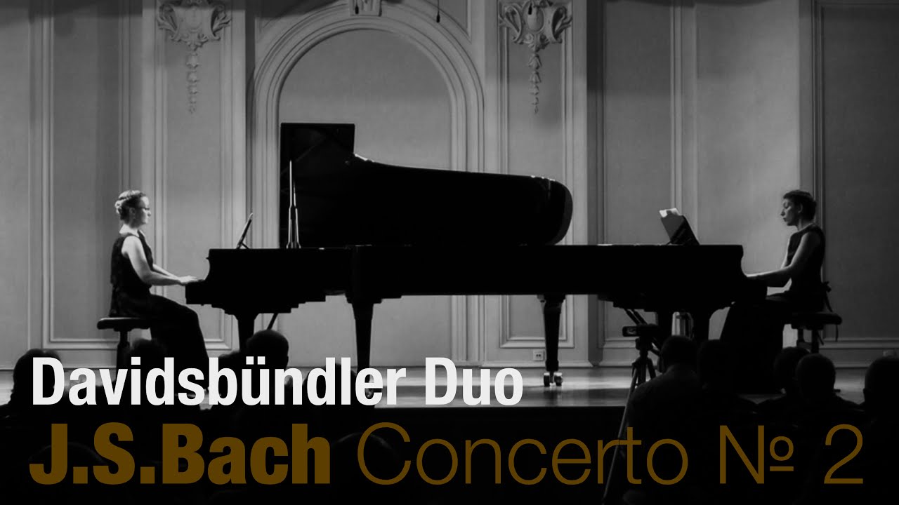 Davidsbündler Duo — Bach Concerto № 2 for two harpsichords in C major, BWV 1061a