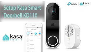 Setup Kasa KD110 Smart Wireless Doorbell