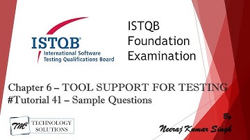 ISTQB Foundation Level Certification 2011 | Chapter 6 - Sample Questions