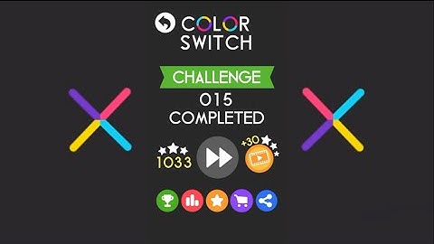 Color Switch - Challenge Mode - Level [11-15] - Gameplay