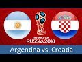 بث مباشر مباراة الارجنتين وكرواتيا تعليق رؤوف خليف كاس العالم 21-6-2018