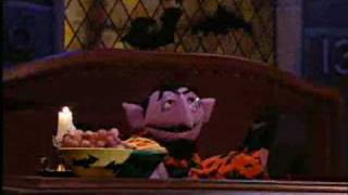 Sesame Street - The Count watches TV