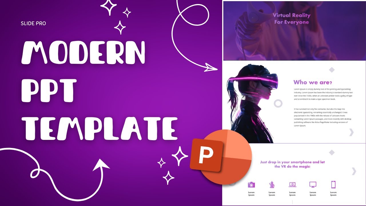 VR based PowerPoint Template (full slideshow new) - YouTube