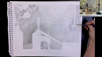 Full Scale Negative Space Drawing - Nuni