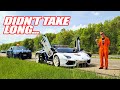 LAMBORGHINI COP GETS PULLED OVER BY MICHIGAN STATE POLICE!!