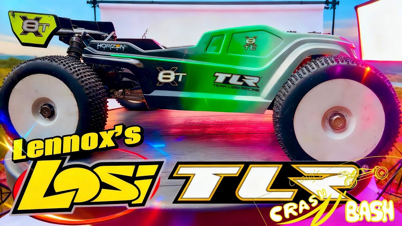 Losi 8IGHT XTE TLR 🎉 A Birthday Surprise for Lennox - YouTube