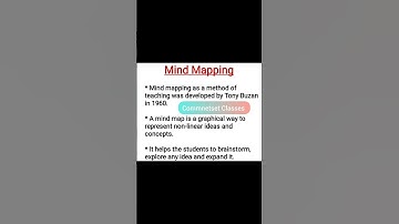 Mind Mapping || Paper 1 Teaching Aptitude || NTA NET JRF #shorts #paper1 #ugcnet2023 #shortvideo