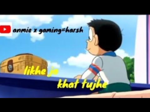 likhe jo khat tujhe song 🎶🎶🎶 please subscribe #nobitashizuka #doraemon #viral #nobitalovers #anmie