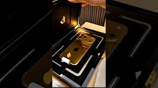 I phone 17 pro max 24k Gold #iphone17promax#iphone17promaxgold#iphone#foru#foryou#fyp#foryoupage