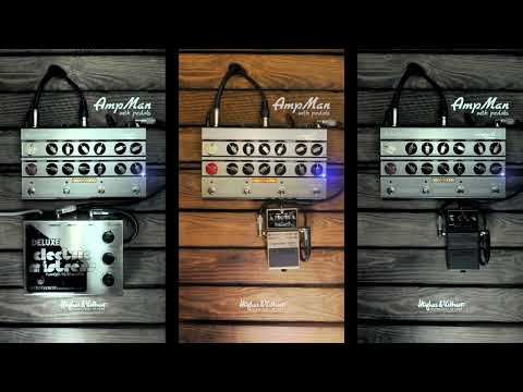 Hughes & Kettner AMPMAN + EHX ElectricMistress / BOSS AW-3 DynWah / BOSS MT-2 MetalZone - NO TALK!