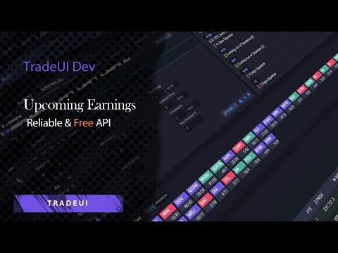 Upcoming Earnings calendar API reliable and free with python code sample