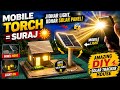 Mobile Light Se Solar Panel Automatic Rotate! 😲