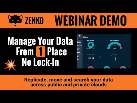 [Webinar] Manage your data from 1⃣ place, no lock in (EMEA)