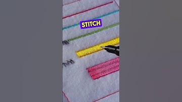 What is the best stitch length for machibe embroidery? #machineembroidery
