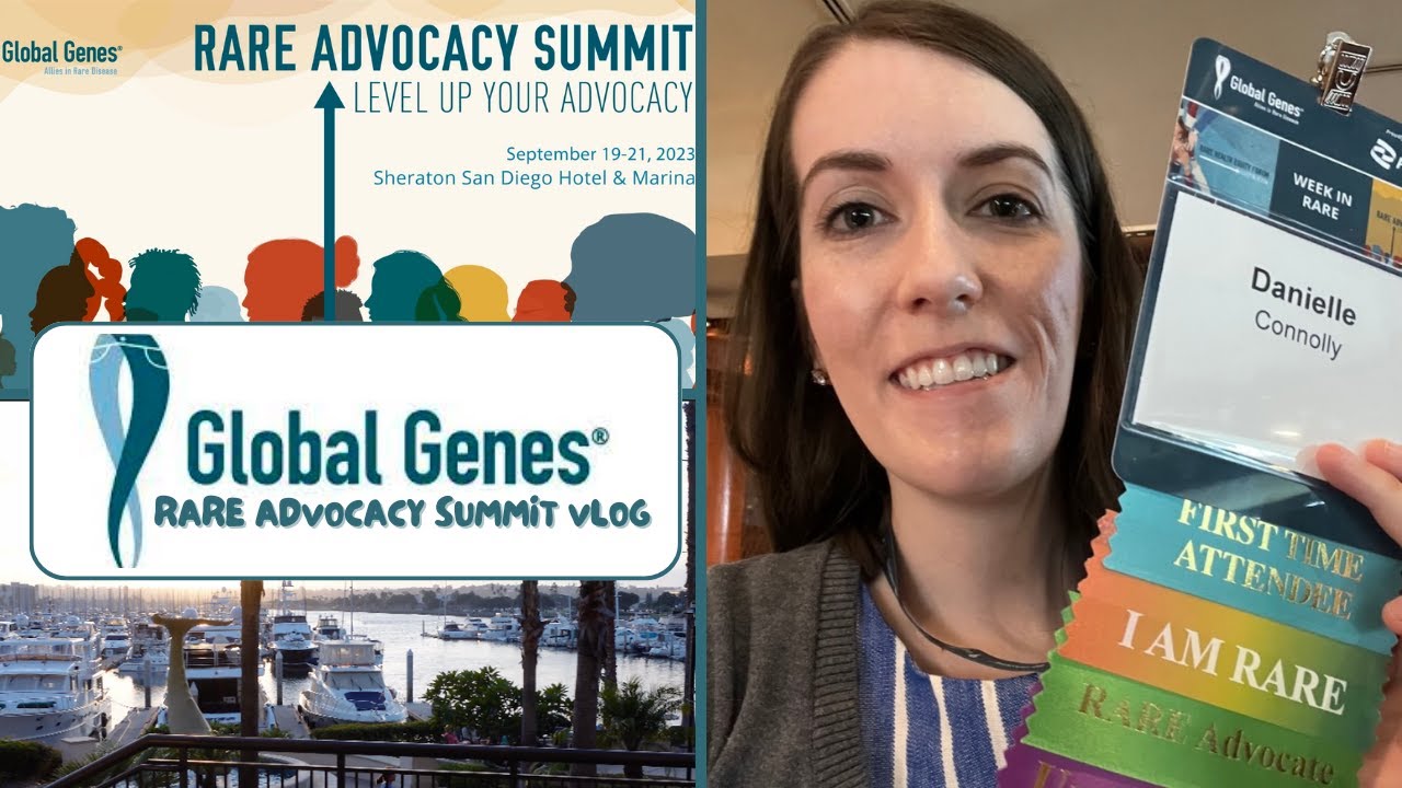 Global Genes Rare Disease Advocacy Summit 2023 Vlog - San Diego, CA - Talks, Booths, & More