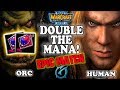 Grubby | "Double The Mana!" [EPIC] | Warcraft 3 | ORC vs HU | Turtle Rock