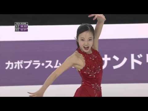 2016 世界ジュニア・フィギュアスケート選手権 女子フリー 本田真凛 