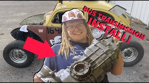 How to put a Vw Bus Transmission in a Bug! | IRS Conversion ep 5