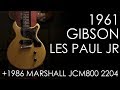 "Pick of the Day" - 1961 Gibson Les Paul Jr in TV Yellow and 1986 Marshall JCM800 2204