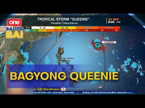 Bagyong ‘Queenie’, nakasulod na sa PAR.