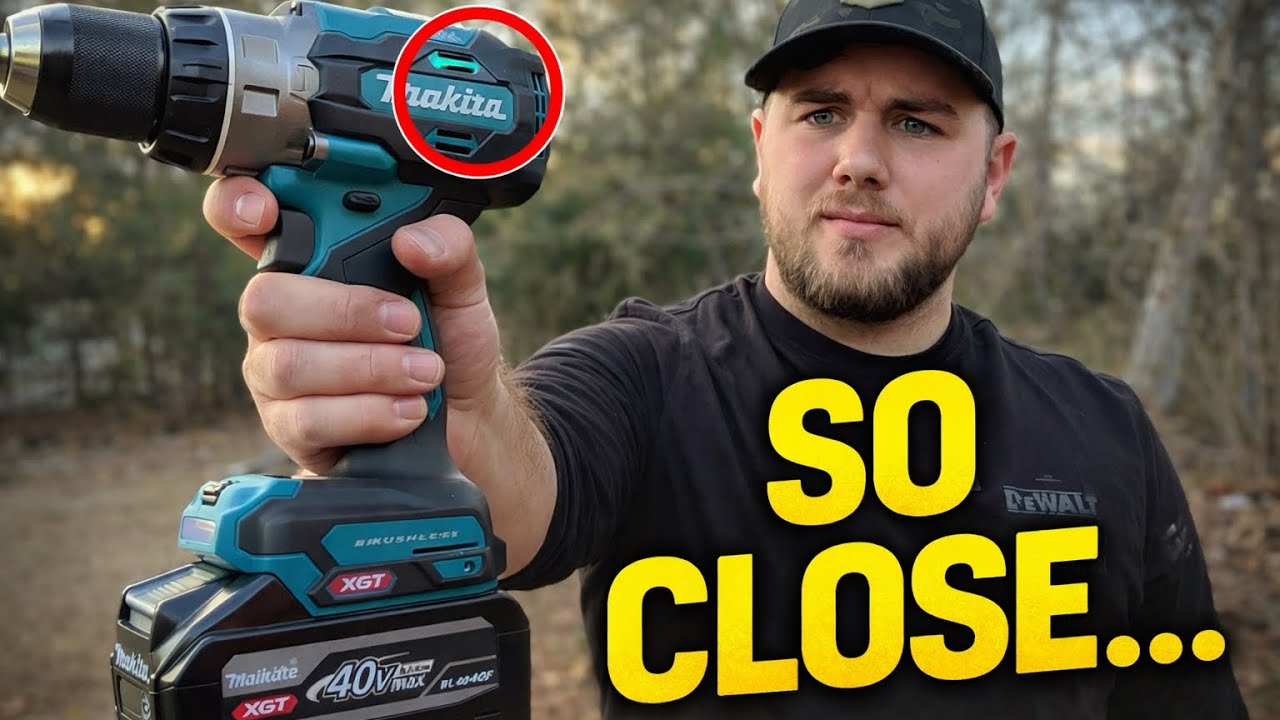 Makita's New Drill Is Impressive… But There's One Problem - YouTube