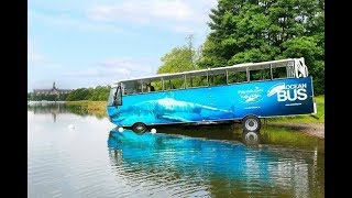 АВТОБУС ЕДЕТ ПО ВОДЕ??? СТОКГОЛЬМ. Обзор автобуса-амфибии в Стокгольме