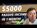How To Build $5000 In A Month Passive Income? 👍 Ideas You Can Start Too Now!