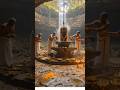 Mystical Temple Inside a Cave 😱 Waterfall Shiva Ritual | AI Cinematic Video#AIBlast #AIVideo