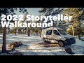 2022 Storyteller FIRST ADVENTURE AND WALKTHROUGH | Moving Into My Camper Van