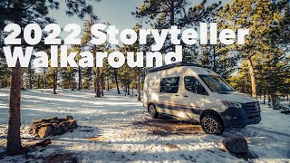 2022 Storyteller FIRST ADVENTURE AND WALKTHROUGH | Moving Into My Camper Van