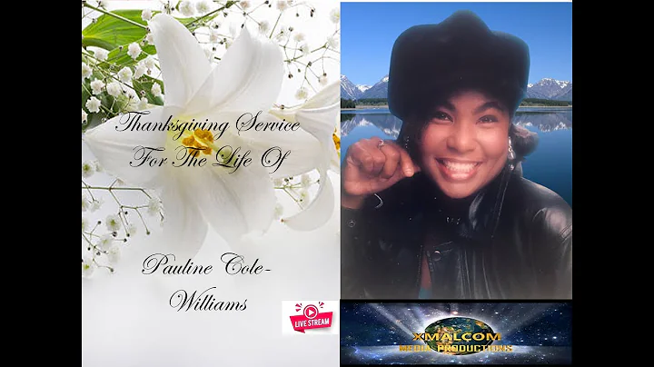 Pauline Cole-Williams Thanksgiving Service