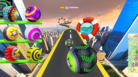 Going Balls Speedrun Gameplay video Level 129, Ball Pro 1