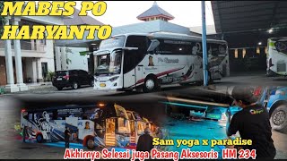 MABES PO HARYANTO .SAM YOGA PASANG LAMPU KOLONG SUDAH SELESAI TINGGAL BUAT JALAN.#poharyanto 