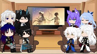 Download Lagu HSR: Past High Cloud Quintet (+Blade, Dan Heng, Jing Yuan) Reacts to Dan Feng and Dan Heng MP3