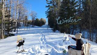 Winter Exploration and Painting