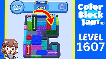 Color Block Jam Level 648 (1607) Solution Walkthrough