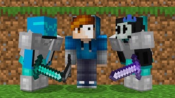 Minecraft Survivor VS 2 Hardcore Hitmen