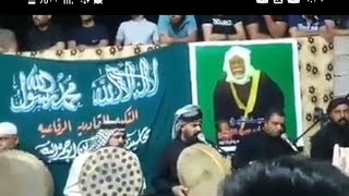 المداح السيد احمد عزالدين النعيمي مدح بحق سيد عزالدين ابو حمره النعيمي ق س ضرب احراب