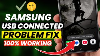 How to Fix USB Not Supported Error on Samsung Devices | Device Not Supported Solution (100% Wor...
