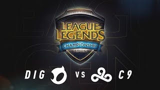 DIG vs. C9 - Day 1 Game 3 | NA LCS Summer Split Quarterfinals | Team Dignitas vs. Cloud9 (2017)